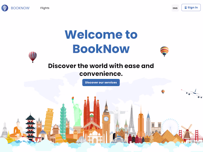 Booknow Ticket Reservaation