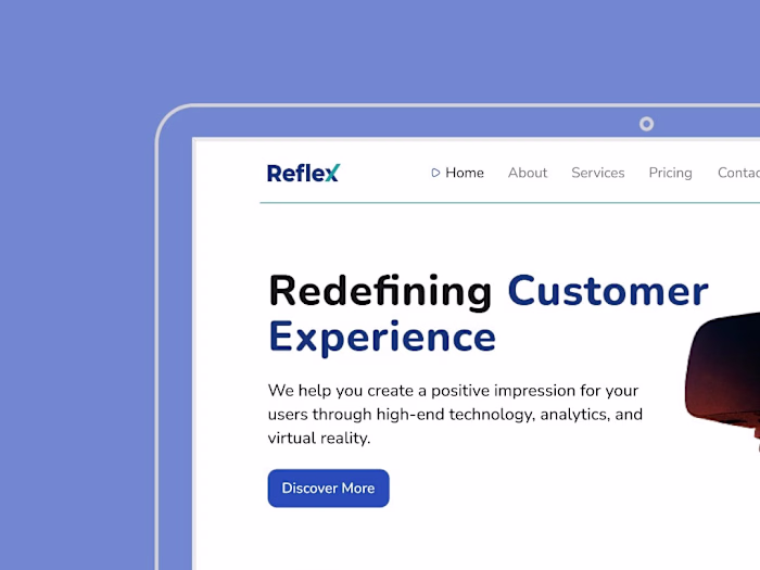 Reflex- B2B Webpage