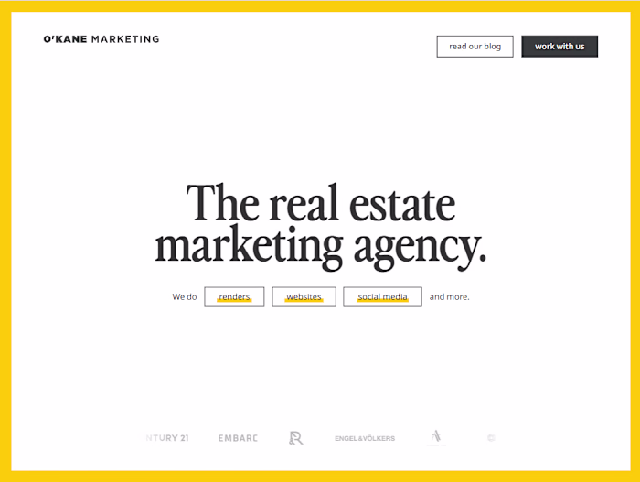 OKANE - Customizable Website Builder Development