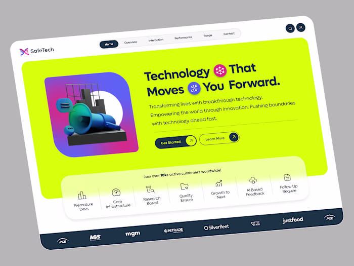 SafeTech- Tech Website