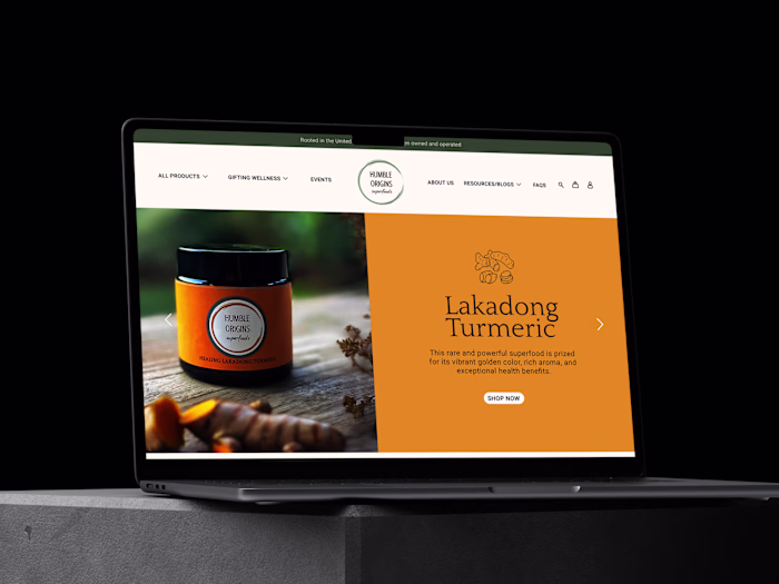 Expert Shopify Design & Maintenance for Organic Spice Brands