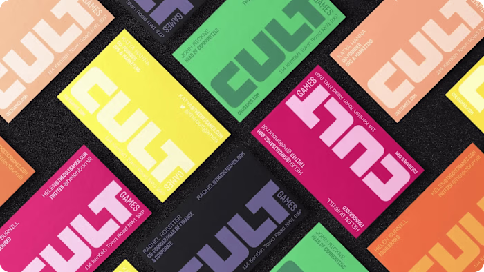 CULT Games Branding
