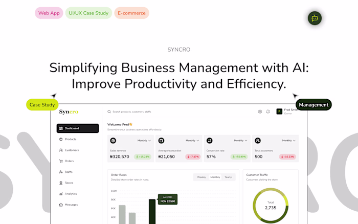 Business Management Web App