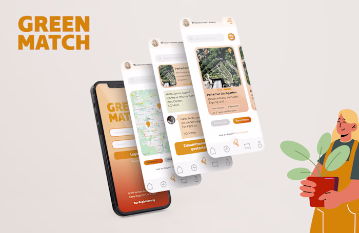 Green Match ( Brand Design )