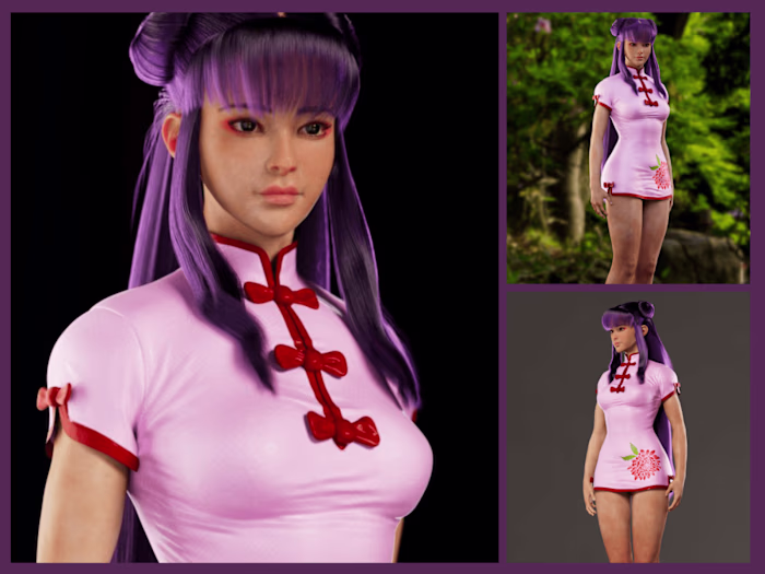 Shampoo 3D Character