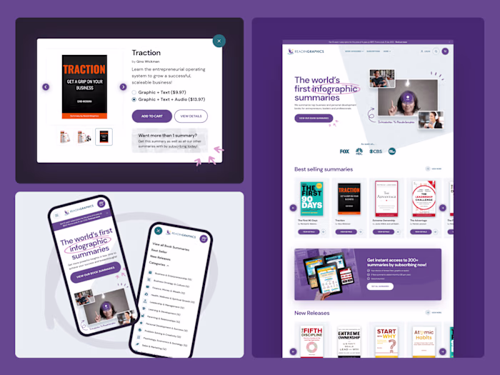 ReadinGraphics Homepage Redesign