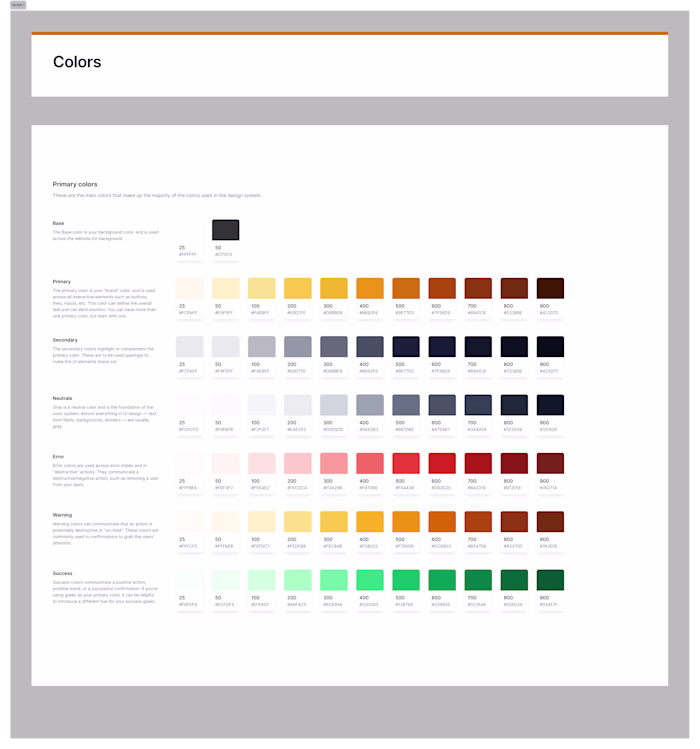Design System (Component Library)