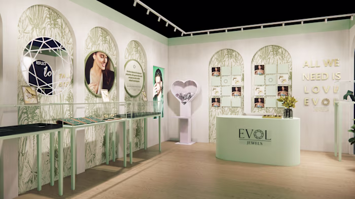 Interior Design for Jewelry Store | Pop-Up Design