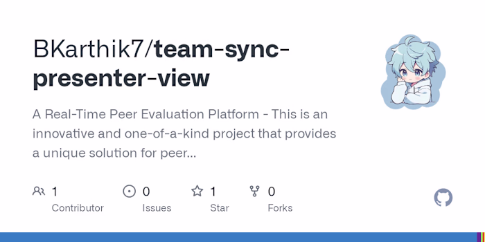 Team Sync Presenter View: Real-Time Peer Evaluation Platform