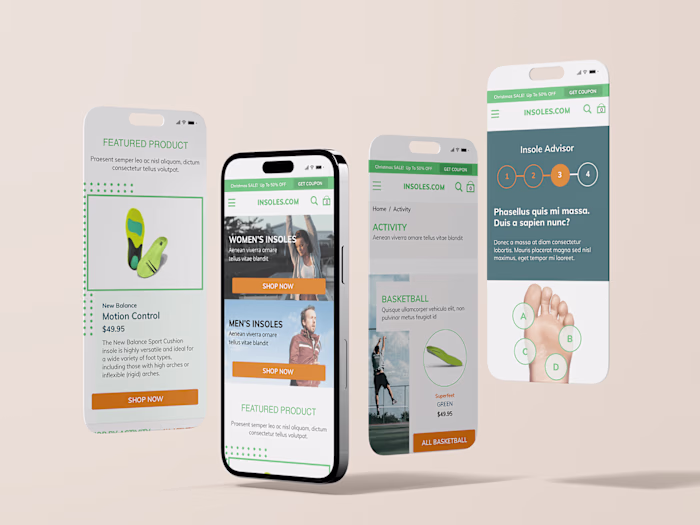 UX/UI Design for E-commerce Platform