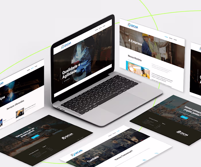 Website for Industry Services Company