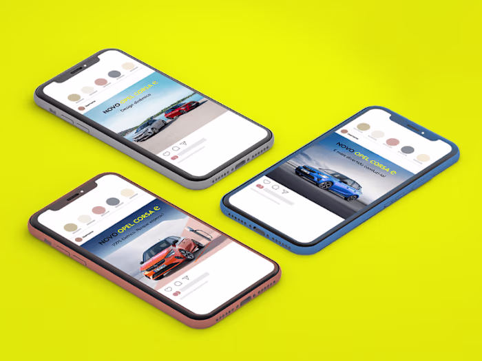 Instagram Content Creation for Opel