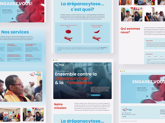 Fondalis Canada Website Design and Development