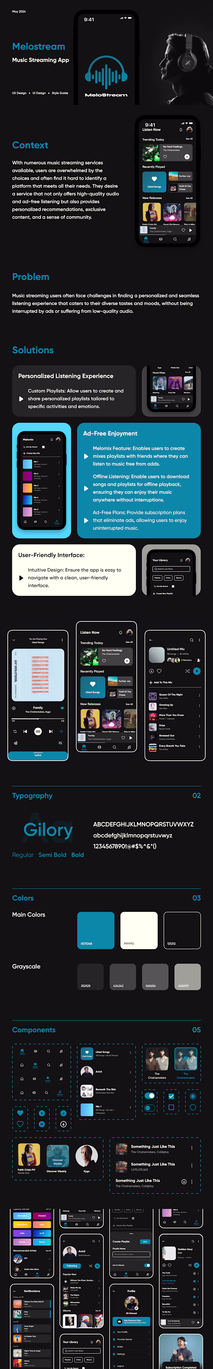 Melostream | Music Player App