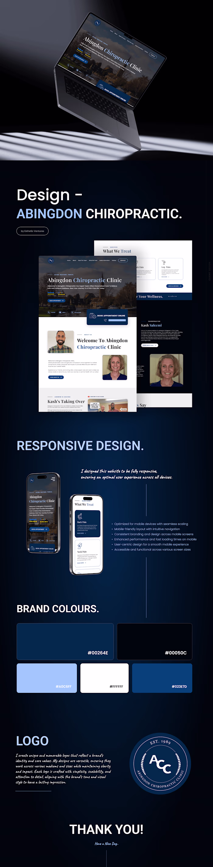 Abingdon Chiropractic Website