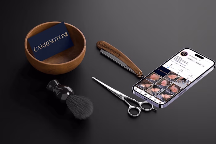 Carrington Cut - Logo and Brand Design