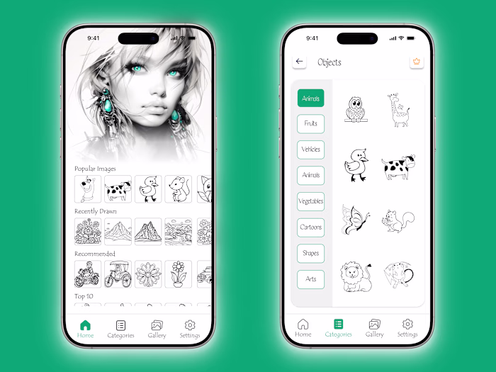 AR Drawing - Trace & Sketch UI