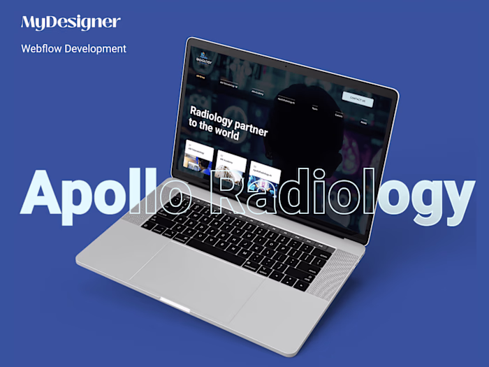 Apollo Radiology: Transforming Healthcare with Webflow