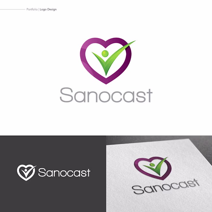 Logo design for Sanocast