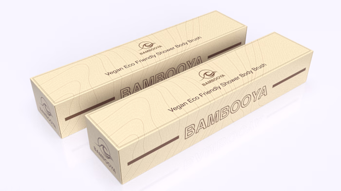 eco friendly box design for the body wash