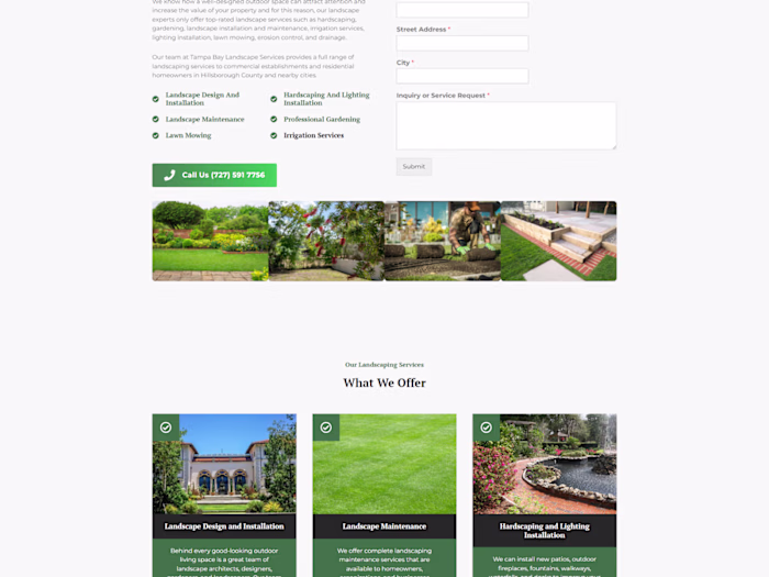 Local SEO and Website Optimization for Landscaping Business