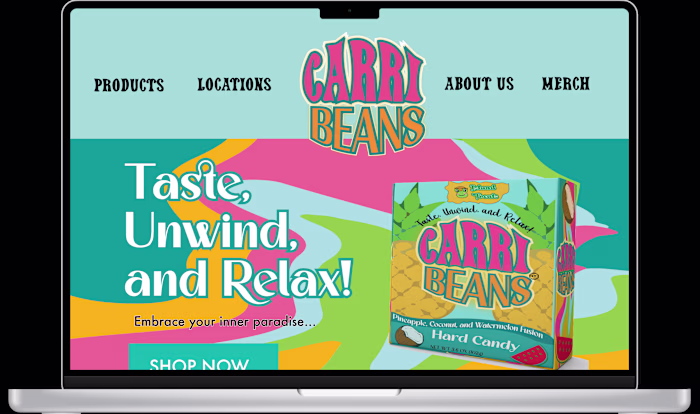 UX/UI- Carri-Beans Candy
