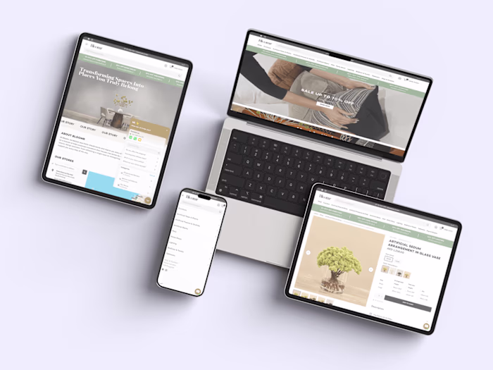 Shopify Store Redesign