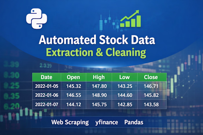 Automated Stock Data Scraping &
