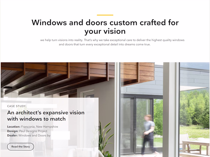 Enterprise Component Library for Custom Windows Company