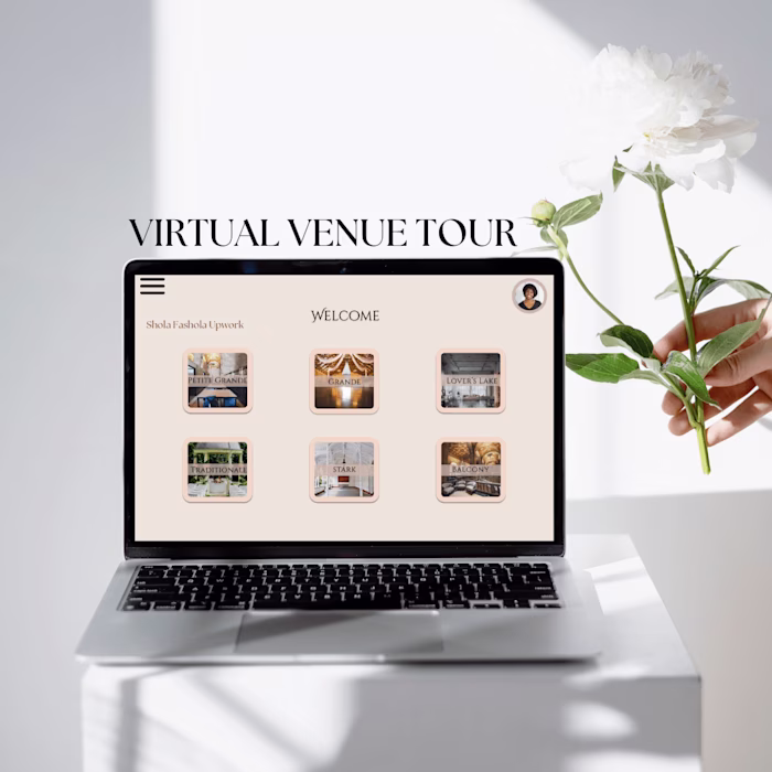 Virtual Venue Tour Web App