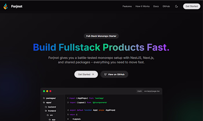 About 7 months ago, I built Forjnot (https://forjnot.vercel....