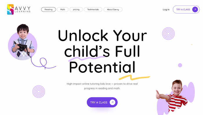 Savy Learning Dashboard with AI