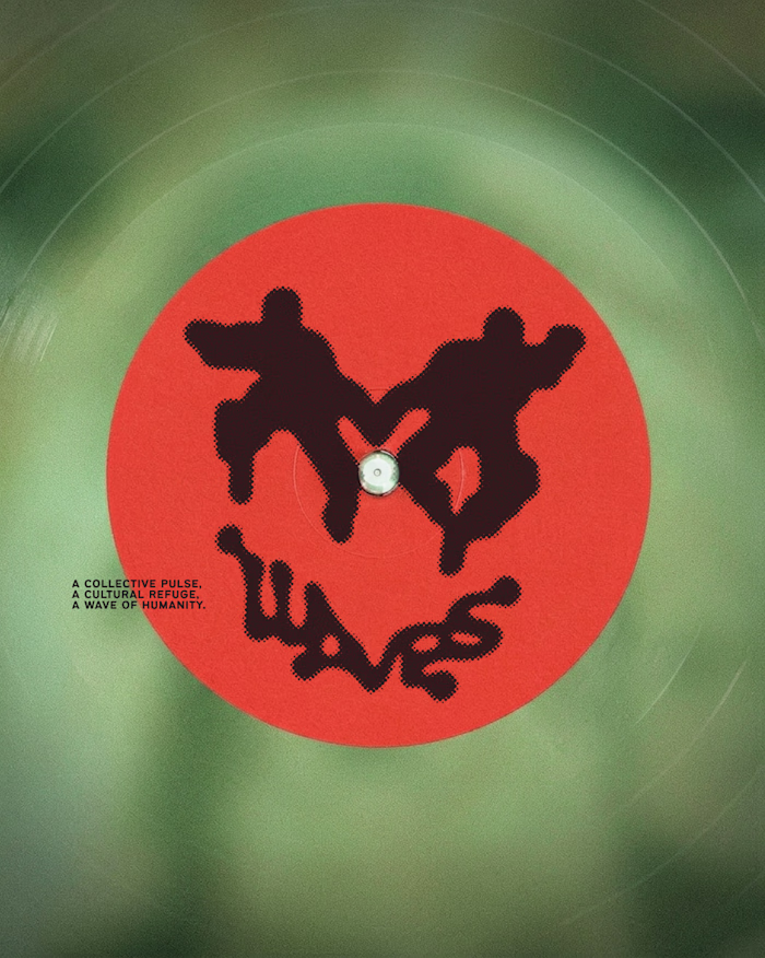 Visual Identity Design for Montreal Music Label Waves & Waves