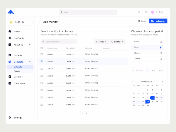 Data Management Dashboard