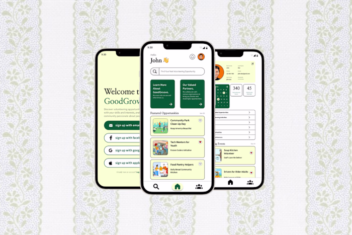 GoodGroove App | UX/UI Design & User Research