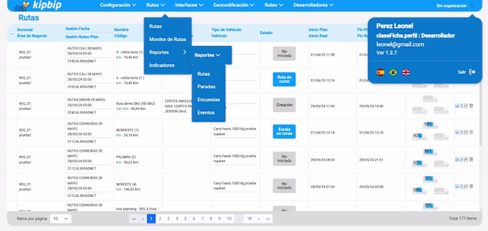 KipBip Logistics WebApp