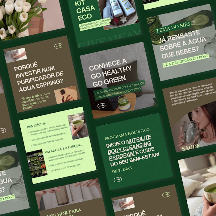 Digital Boost for GoHealthyGoGreen