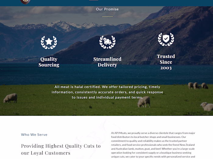 Designed and Developed a New Website for Import Company