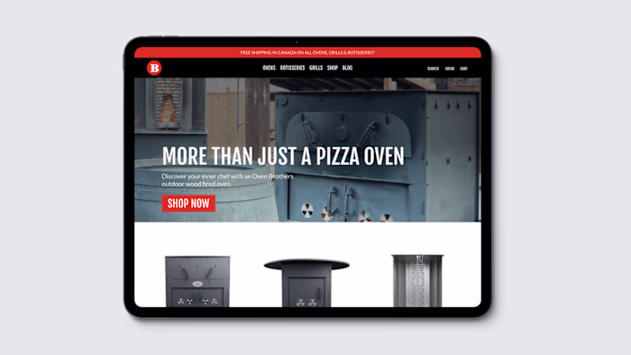 Oven Brothers Website