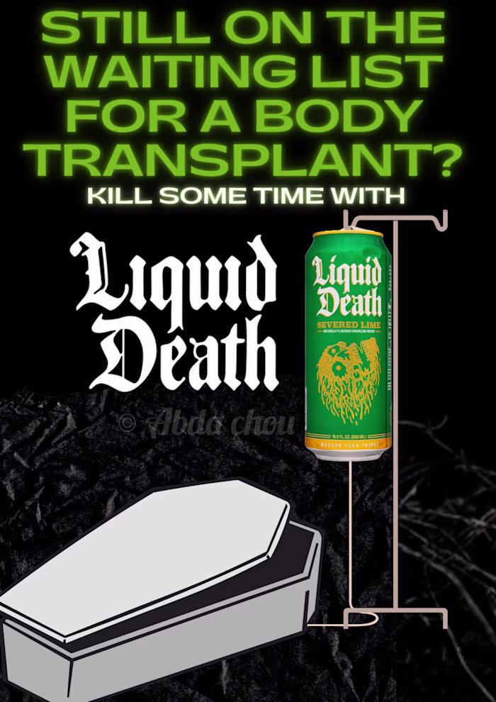 Spec work: Liquid Death 