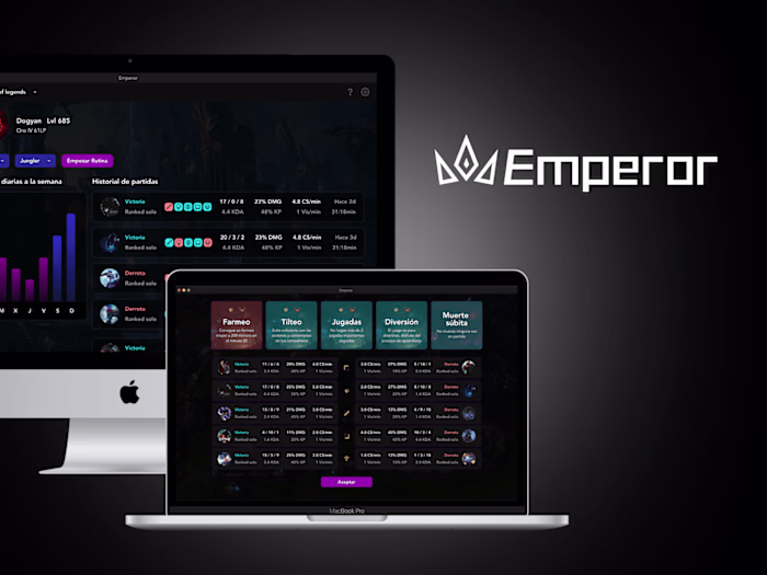 Emperor - Desktop App for Video Game Statistics