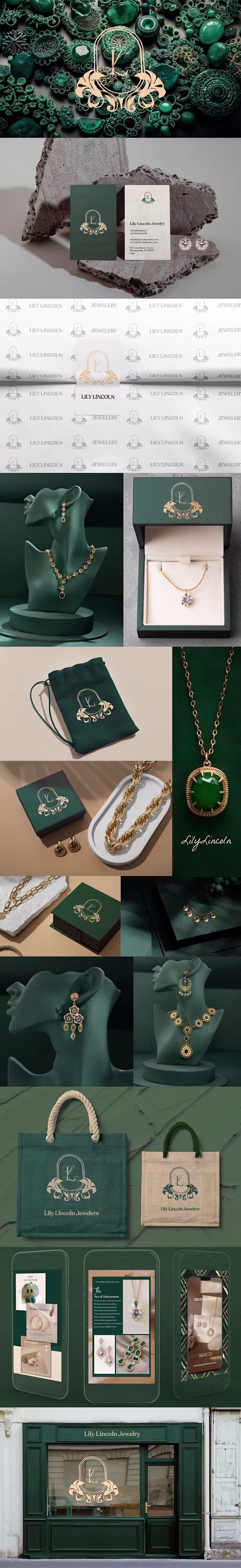 Lily Lincoln Jewelery: Branding 