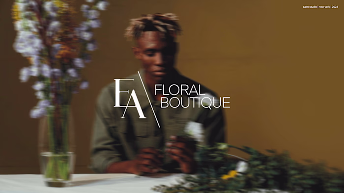 Logo, Identity & Web Development for E&A Floral Boutique 