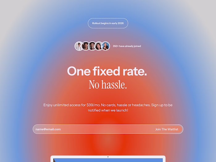 LineIO - Pre-order Website