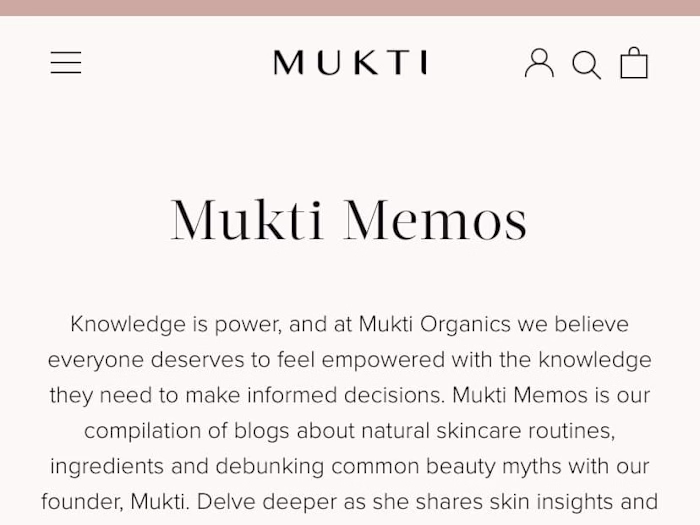 Mukti blogs