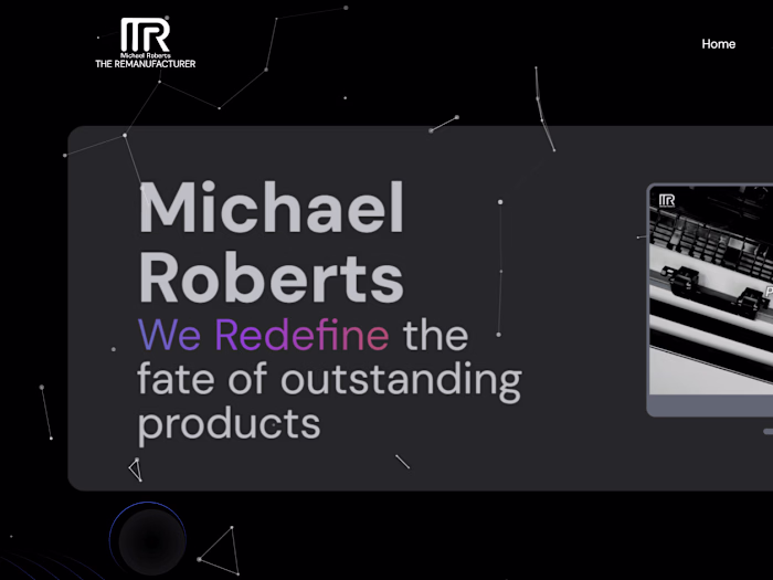 Business website for Michael Roberts 