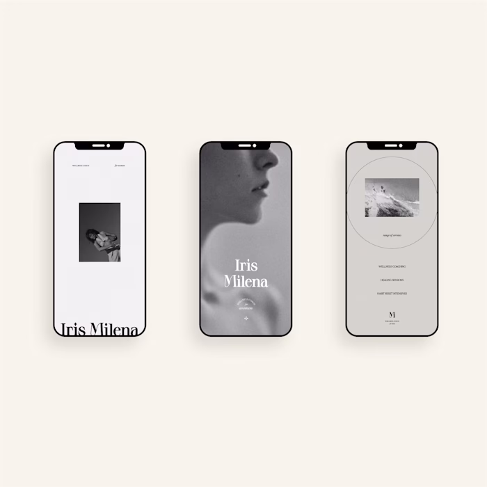 Iris Milena | Brand Identity & Digital Design