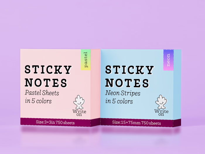 Stationery Fun & Functional Brand Identity + Packaging