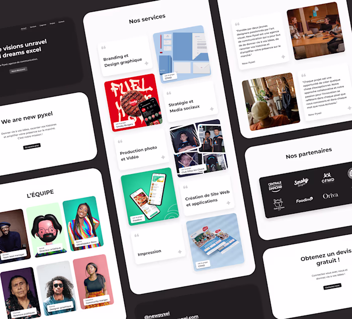 New Pyxel - Ui-Ux Design :: Behance