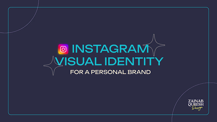 Instagram Visual Identity for a Personal Brand